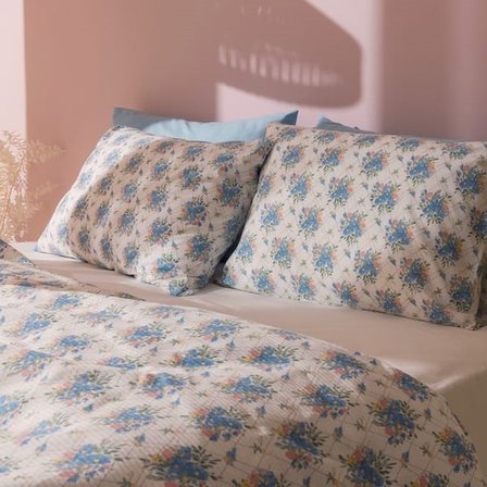 Evidea Soft Luniva Çift Kişilik Pike Takımı - Renkli