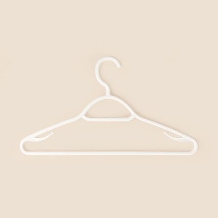 Simple Living 6'lı Askı - Beyaz
