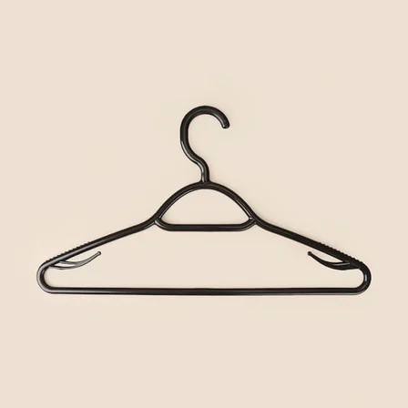 Simple Living 6'lı Askı - Siyah