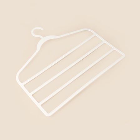 Simple Living Pantolon Askısı - Beyaz
