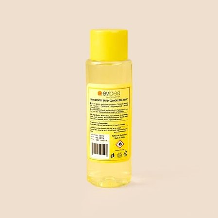 Evidea Limon Kolonyası - Şeffaf - 200 ml