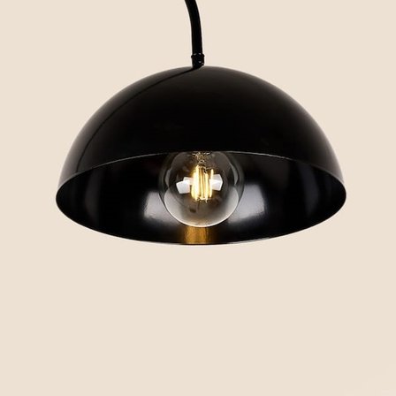 Evidea Lighting Metal Lambader - Siyah