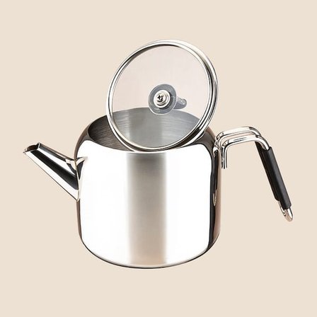 Evidea Kitchen Vetra Çaydanlık - Gri - 1,65 lt + 900 ml