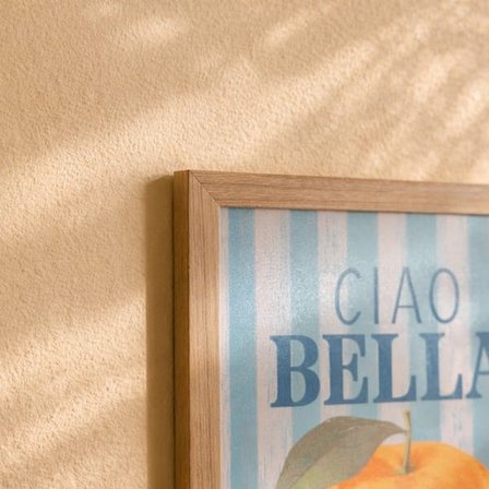Evidea Deco Ciao Bella Duvar Panosu - Renkli - 30x40 cm