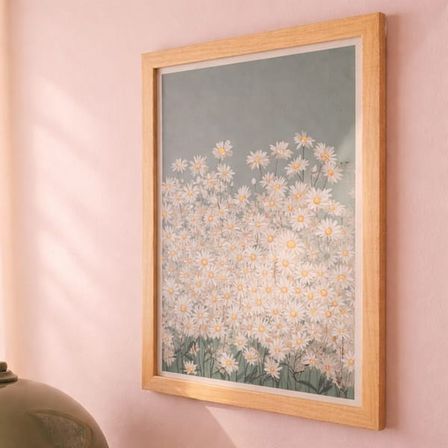 Evidea Deco Daisy Garden Duvar Panosu - Renkli - 30x40 cm
