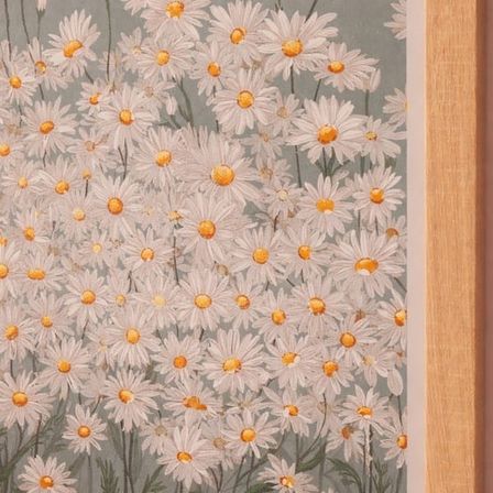 Evidea Deco Daisy Garden Duvar Panosu - Renkli - 30x40 cm