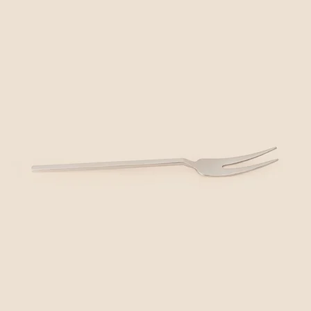 Lugga Elif Servis Çatalı - Platin - 22 cm