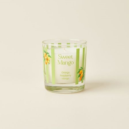 Evidea Deco Sweet Mango Bardak Mum - Renkli - 190 gr