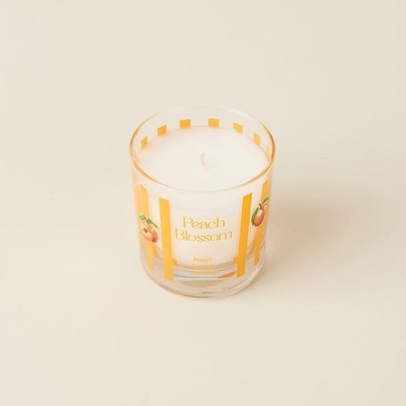 Evidea Deco Peach Blossom Bardak Mum - Renkli - 190 gr