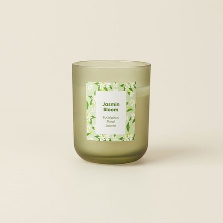 Evidea Deco Jasmine Bloom Bardak Mum - Renkli - 180 gr