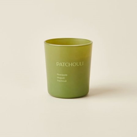 Evidea Deco Patchouli Bardak Mum - Yeşil - 110 gr