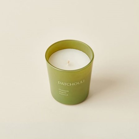 Evidea Deco Patchouli Bardak Mum - Yeşil - 110 gr