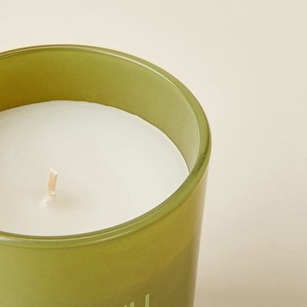 Evidea Deco Patchouli Bardak Mum - Yeşil - 110 gr