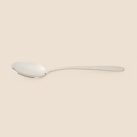 Arsel Damla 3'lü Yemek Kaşığı - Platin - 20 cm