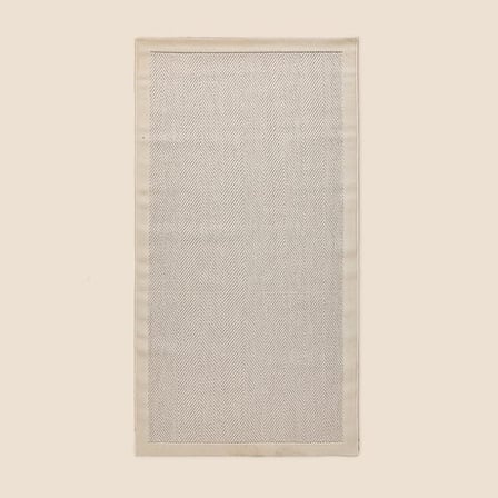 Evidea Soft Sisal Dekoratif Halı - Krem - 80x150 cm