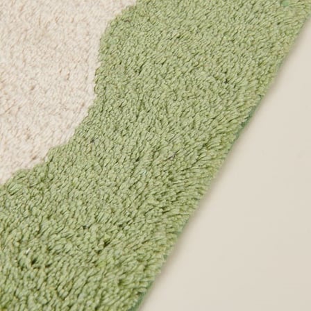 Evidea Soft Vibe Tufting Banyo Paspası - Ekru - 50x80 cm