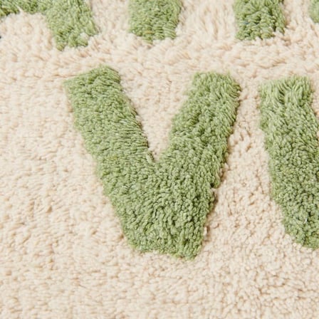 Evidea Soft Vibe Tufting Banyo Paspası - Ekru - 50x80 cm
