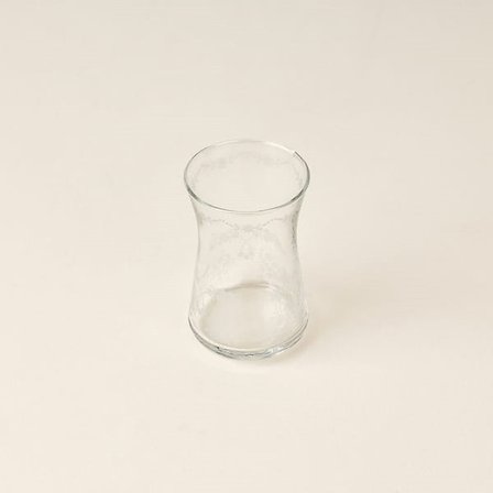 Evidea Kitchen Bloom Ring 6'lı Çay Bardak Seti - Şeffaf / Beyaz
