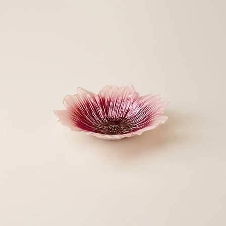 Evidea Deco Lilith Dekoratif Tabak - Pembe / Mor - 30 cm
