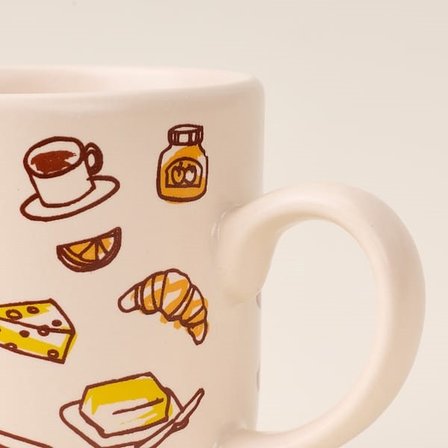 Evidea Kitchen Good Morning Kupa - Renkli - 200 ml