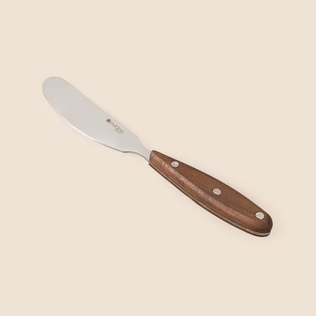 Evidea Kitchen 3'lü Mini Peynir Bıçağı Seti - Kahverengi