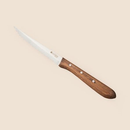 Evidea Kitchen 2'li Steak Bıçağı Seti - Kahverengi