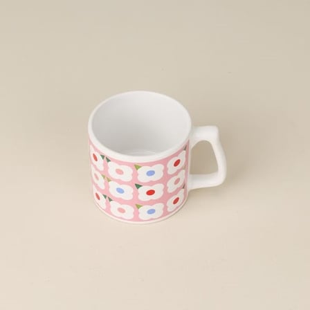 Evidea Kitchen Bloom Kupa - Pembe - 200 ml