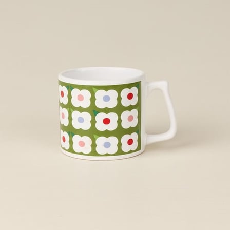 Evidea Kitchen Bloom Kupa - Koyu Yeşil - 200 ml