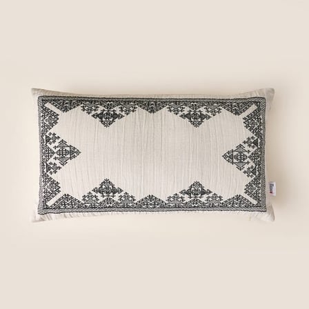 Evidea Soft Valen Kırlent - Ekru - 30x50 cm