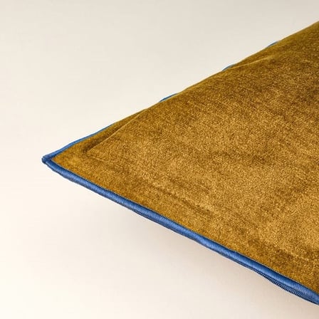 Evidea Soft Heir Kırlent - Hardal - 45x45 cm