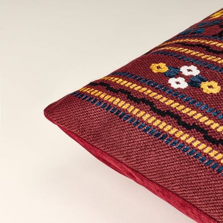 Evidea Soft Viva Kırlent - Bordo - 35x55 cm