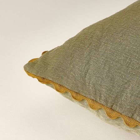 Evidea Soft Stone Kırlent - Yeşil - 45x45 cm