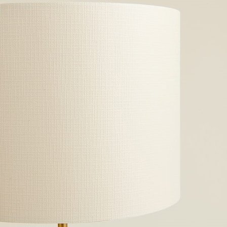 Modelight Finlin Şapka Kuzey Abajur - Krem / Altın