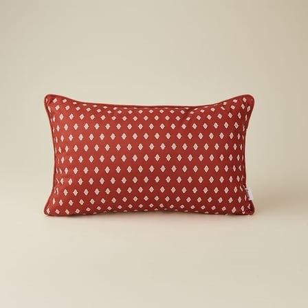 Evidea Soft Feel Koro Kırlent Kılıfı - Bordo - 30x50 cm
