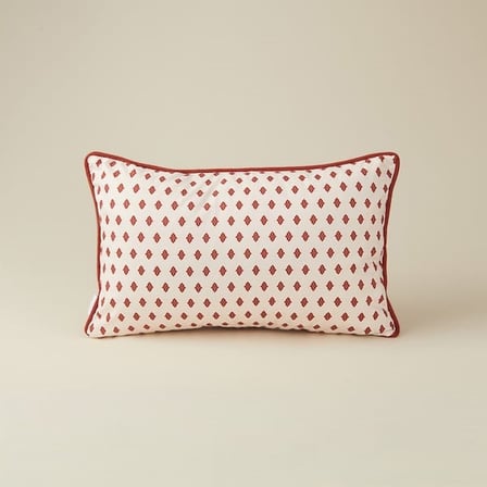 Evidea Soft Feel Koro Kırlent Kılıfı - Bordo - 30x50 cm