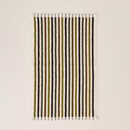 Evidea Soft Somo İpliği Boyalı El Havlusu - Renkli - 30x50 cm