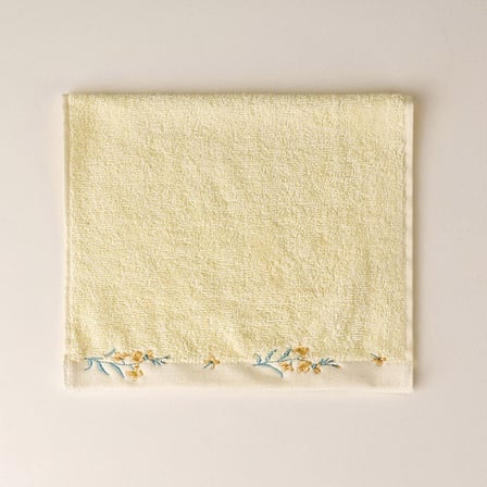 Evidea Soft Rido El Havlusu - Sarı - 30x50 cm