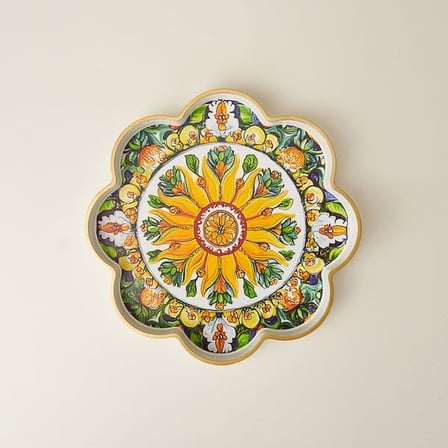 Evidea Kitchen Flower Tepsi - Renkli - 36 cm