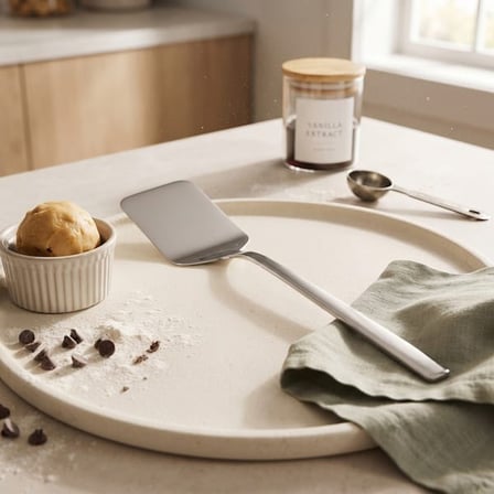 Evidea Kitchen Element Servis Spatulası - Gri - 28 cm