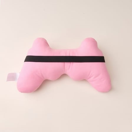 Evidea Soft Oyun Konsolu Figürlü Yastık - Pembe - 36x22 cm