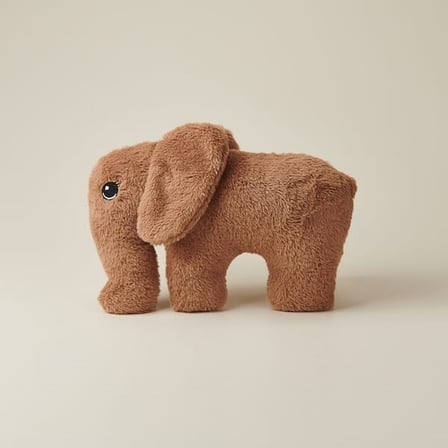 Evidea Soft Fil Figürlü Yastık - Kahverengi - 38x26 cm