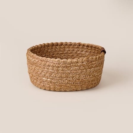 Evidea Kitchen Yuvarlak Ekmek Sepeti - Kahverengi - 8x18 cm