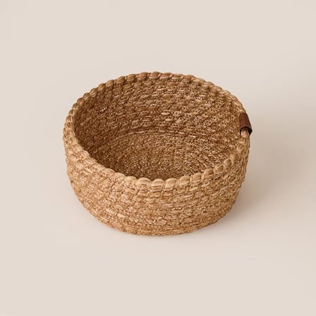 Evidea Kitchen Yuvarlak Ekmek Sepeti - Kahverengi - 8x18 cm