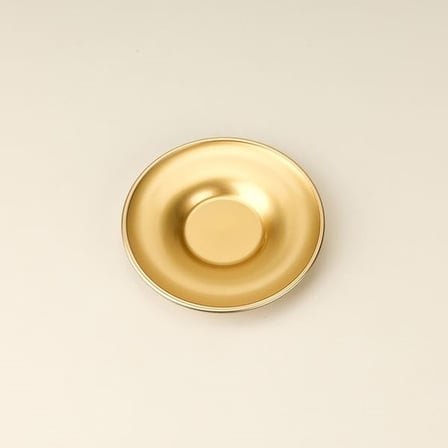 Rakle Çay Tabağı - Gold - 13 cm