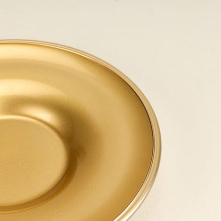 Rakle Çay Tabağı - Gold - 13 cm