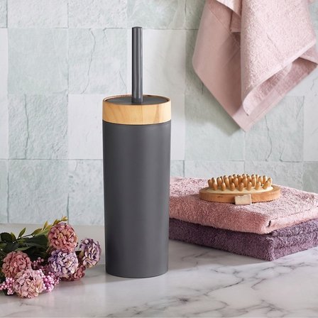 Evidea Bath Natura 5'li Banyo Seti - Antrasit