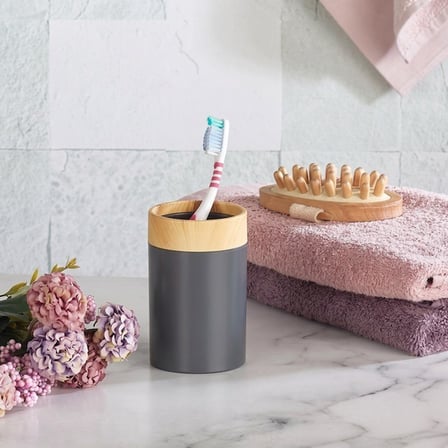 Evidea Bath Natura 5'li Banyo Seti - Antrasit