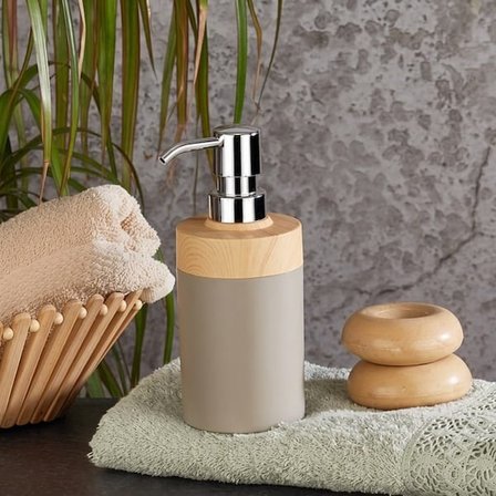 Evidea Bath Natura 5'li Banyo Seti - Bej