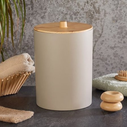Evidea Bath Natura 5'li Banyo Seti - Bej