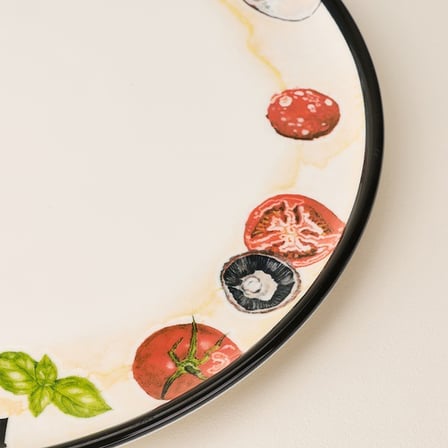 Evidea Kitchen Pizza Festa Pizza Tabağı - Renkli - 30 cm